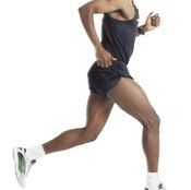 Warming up before running reduces risk of injury.