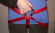 How to Tie a Climbing Harness With Webbing