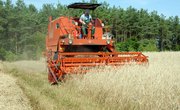 How to Harvest Wheat With a Case IH 2588 Combine