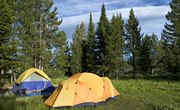 Campgrounds at the East Entrance to Yellowstone Park