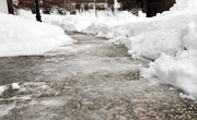 Rock Salt Vs. Table Salt to Melt Ice