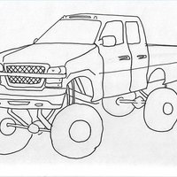 How to Draw a Jacked Up Truck | eHow