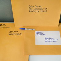 How to Address Large Envelopes (with Pictures) | eHow