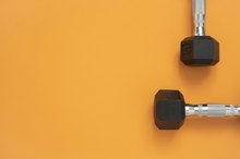 Standing Shoulder Press With Dumbbells