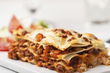 Calories in Meat Lasagna