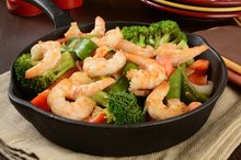 Calories in Chinese Food With Shrimp & Broccoli