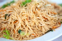 Nutrition Information for Pan Fried Noodles