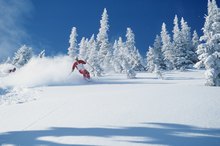 How Many Calories Are Burned in Downhill Skiing?