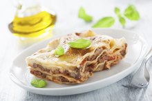 Nutritional Facts of Meat Lasagna
