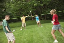 How to Set Up a Backyard Badminton Net