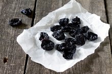 Nutrition Facts for Dried Prunes