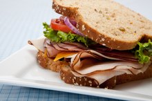 How Many Calories in a Turkey Club Sandwich on Wheat?