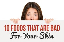 10种对你的皮肤不好的食物