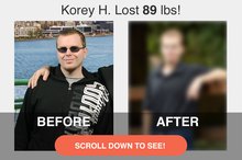 Korey H.丢失了89磅