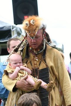 Beadwork is a traditional Native American craft.
