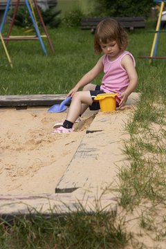 Sandboxes should be kept clean and dry.