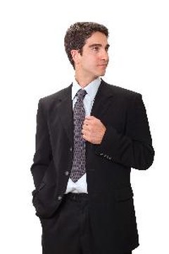 Businessman in suit