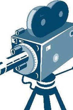Vintage movie camera image by patrimonio designs from Fotolia.com Making your dog a star takes a lot of work.