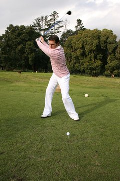 The top of the backswing is where power begins, assuming you've properly transferred your weight and rotated your hips.