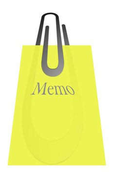 Your memo should be clear and direct.