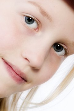 Modeling agencies work with child and adult models.