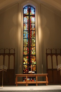 A majestic focal point in your sanctuary captures worshipers' attention.