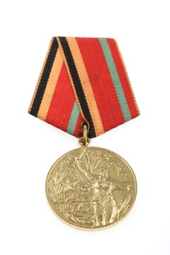 There are seven WWII ribbons.