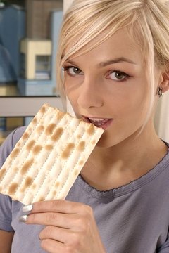 Matzo is eaten in place of bread.