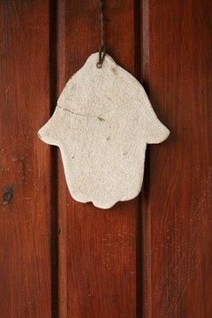 The hamsa is a popular, ancient Middle Eastern symbol.