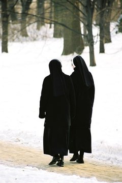 Nuns make a life-long commitment to God.