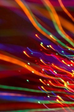 colored light motion blurs #8 image by starush from Fotolia.com Guppy breeders work to get bright colors in their babies.