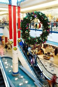 Christmas at the Shopping Mall