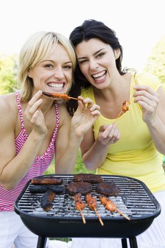 BananaStock/BananaStock/Getty Images Base your diet around foods rich in protein and nutrients.