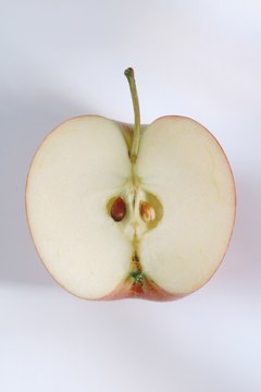 John Foxx/Stockbyte/Getty Images Apple seeds are virtually indigestible.