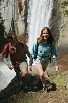 Jupiterimages/Comstock/Getty Images Avoid spraining an ankle with a few wobble board moves.