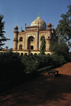Domes and minarets are often included in the architecture of a mosque.