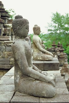 The Buddha is venerated in Chinese belief, but not worshipped as a god.