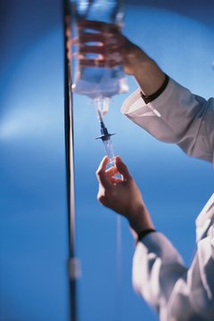 Comstock/Comstock/Getty Images Math formulas are used to calculate the correct dose.