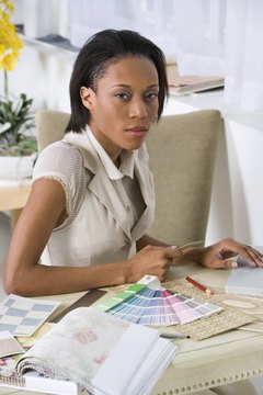 A skillful interior decorator must learn how to use color in a space.