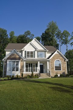 Jupiterimages/Comstock/Getty Images Homes represent a significant portion of most families' wealth.