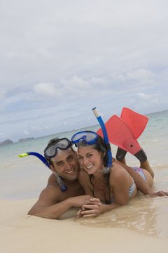 Comstock Images/Comstock/Getty Images Prescription snorkel masks are more common than you might think.