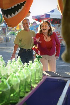 Games for a charity bazaar should be simple to set up and operate.