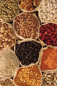 Comstock/Comstock/Getty Images Eating beans will help you increase your phosphorus intake.