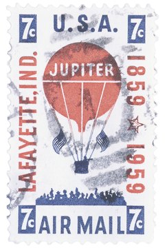 Regularly scheduled airmail service began on May 15, 1918.