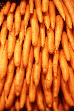 Jupiterimages/Photos.com/Getty Images The body absorbs needed nutrients from carrots; the unabsorbed part of this plant is dietary fiber.