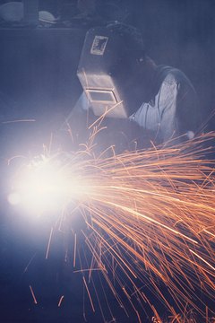 Photodisc/Photodisc/Getty Images Job Corps can teach you to weld.