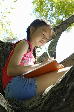 Taking your class outside to write can help stir creativity.