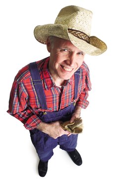 Photodisc/Photodisc/Getty Images If you own farmland in an IRA, you must take a hands-off approach.