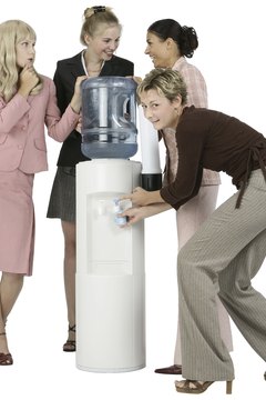 Photos.com/PhotoObjects.net/Getty Images Water cooler talk matters.