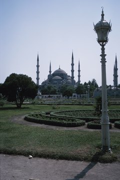 The Hagia Sophia reflects the complex layerings of Christian and Islamic traditions.